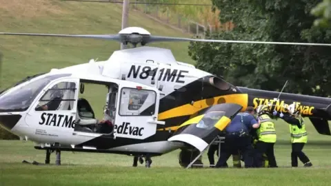 A group of police wounded in the state of Pennsylvania, including three in serious state
